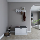 Midoser Lucas Ayakkabılık/bench ( Minder Dahil) - 5