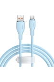 Baseus Pudding Serisi Hızlı Şarj ve Data Kablosu USB'den Type-c USB-C'ye 6 Amper 100W, 1,2m - 1