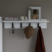 Midoser Lucas Portmanto Duvar Askılığı Elbise Askılığı 90 Cm - 1