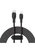 Baseus Pudding Serisi Type-C to Lightning iP Kablosu 20W Hızlı Şarj 1,2m iPhone 14 13 12 11 X uyumlu - 1