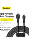 Baseus Pudding Serisi Type-C to Lightning iP Kablosu 20W Hızlı Şarj 1,2m iPhone 14 13 12 11 X uyumlu - 5