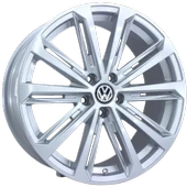 Volkswagen Uyumlu EMR-S1001 7.5X17 5X112 ET42 57.1 Silver Jant - 1