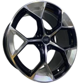 BMW Uyumlu Powcan BK-Y1090 8.5X19 5X112 ET33 66.45 Black Diamond Jant - 1