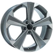 Volkswagen Uyumlu FD-18062 8.0X18 5X112 ET38 72.6 Titanium Diamond Jant - 1