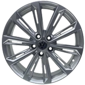 Volkswagen POLO Uyumlu EMR-S1001 7.5X17 5X100 ET35 57.1 Silver Verona Jant - 1