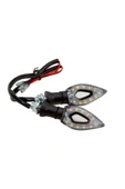 Sarı Işık - Üçgen - Ortası Delik Motor Led Sinyal Takımı - 1
