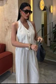 Halter Yaka Yelekli Modal Takım 10144 - 5