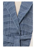 Özdilek Land Aile Bornoz Seti İndigo Krem 2584 - 3