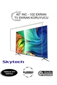 Glassmax Skytech 40st30/00 Uyumlu 40" Inç 102 Ekran Tv Ekran Koruyucu - 1