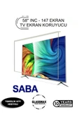 Glassmax Saba 58lux8500 /uyumlu 58" Inç 147 Ekran Tv Ekran Koruyucu thumbnail 1