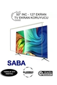 Glassmax Saba 50" Inç 127 Ekran Tv Ekran Koruyucu Paketi thumbnail 1