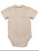 Bebek 2li Kısa Kollu Badi Müslin %100 Pamuk, Bebek ve Yenidoğan Serisi - - 4