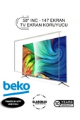 Glassmax Beko 58UHD7800 Uyumlu 58" Inç 147 Ekran Tv Ekran Koruyucu - 1