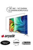 Glassmax Arçelik 58LUX6600 Uyumlu 58" Inç 147 Ekran Tv Ekran Koruyucu - 1