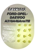 SAYPİ  Ford - Opel - Daewoo a310a46avw7m Döşeme Klips 12 ADET - 2