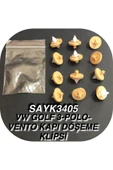SAYPİ  Vw Golf 3-polo-vento Kapı Döşeme Klipsi 12 ADET - 2