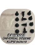 SAYPİ  Üniversal Döşeme Klipsi Gri 9×24×19 12 ADET - 2