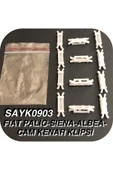 SAYPİ  Fiat Palio-siena-albea- cam Kenar Döşeme Klipsi 12 ADET - 2