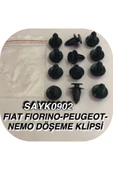 SAYPİ  Fiat Florino-peugeot -nemo Döşeme Klipsi 12 ADET - 2