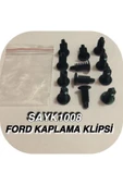 SAYPİ  Döşeme Klipsi Siyah Ford Kaplama 12 ADET - 2