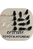 SAYPİ  Toyota Hyundai Döşeme Klipsi 12 ADET - 2