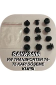 SAYPİ  Vw Transporter T4-t5 Kapı Döşeme Klipsi Siyah 12 ADET - 2
