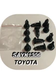 SAYPİ  Hyundaı Kıa Mazda Subaru Suzukı Toyota Lexus Daıhatsu Tampon Döşeme Klipsi Uzun 12 ADET - 2
