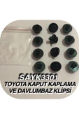 SAYPİ  Toyota Kaput Kaplama Ve Davlumbaz Klipsi 12 ADET - 2