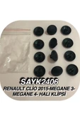 SAYPİ  Renault Clıo 2015, Magane 3 Megane 4 Halı Klipsi 12 ADET - 2