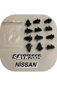 SAYPİ  Nissan Döşeme Klipsi 12 ADET - 2
