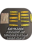 SAYPİ  Peugeot 407-citroen C-5 Cam Direk Klipsi 12 ADET - 2