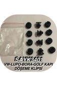SAYPİ  Vw Lupo Bora Golf Kapı Döşeme Klipsi 12 ADET - 2