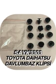 SAYPİ  Toyota Daıhatsu Davlumbaz Klipsi 12 ADET - 2