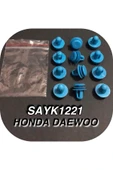 SAYPİ  Honda Daewoo Döşeme Klips 12 ADET - 3
