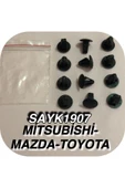SAYPİ  Mitsubishi - Mazda - Toyota Döşeme Klipsi 12 ADET - 2