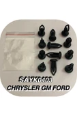 SAYPİ  Chrysler Gm Ford Döşeme Klips 12 ADET - 2
