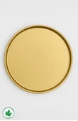 24cm Altın Kaplı Sunum Tabağı thumbnail 7