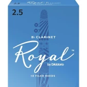 D\'Addario Woodwinds Royal RCB1025 Bb Klarnet Kamışı No:2,5 thumbnail 1