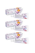 R.O.C.S. Rocs Kids 4-7 Yaş Diş Macunu Balon Sakızı 45 G 3'lü - 1