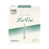 D\'Addario Woodwinds La Voz RCC10MS Sib Klarnet Kamışı Medium Soft thumbnail 2