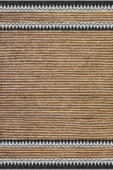 İskandinav Desen Şönil Pamuk Taban Dijital Baskılı Dekoratif Halı  VİZON 140X200 - 1