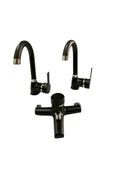 MUTFAK EVİYE/ BANYO LAVABO/ BANYO DUŞ BATARYASI TAKIMI PİRİNÇ MALZEME - 2