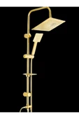 LÜX KARE GOLD YÖNLENDİRİCİLİ KARE ROBOT DUŞ SETİ - 1