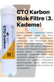 Ortimax  5'li Su Arıtma Filtre Seti – PP Sediment, GAC, CTO Karbon, Membran ve Post Karbon - 5