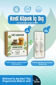 vet advice Kedi Köpek Iç Dış 2'li Bitkisel Tabet Damla Set Parazit&herbal Formül - 1