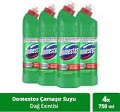 Domestos Çamaşır Suyu Dağ Esintisi 750 ml x 4 adet thumbnail 3
