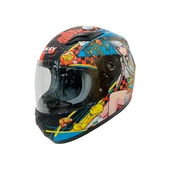 KASK SWAY SW 815K SPIRIT Red Blue Full Face - 2