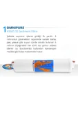 Omnipure  K56 Serisi 3 Aşamalı Inline Su Arıtma Filtresi Seti (NSF SERTİFİKALI, ABD ÜRETİMİ) thumbnail 2
