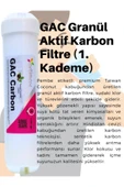 Ortimax  5'li Su Arıtma Filtre Seti – PP Sediment, GAC, CTO Karbon, Membran ve Post Karbon - 3
