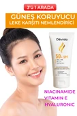 Yüz ve Vücut Güneş Kremi Leke Karşıtı Yağsız Hafif SPF 50 UVA UVB Günlük Kullanım UVActive 400 - 6
